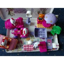 Hello Kitty unico duplo compleet 5 sets