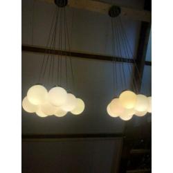 Hanglamp 2x 8 bollen