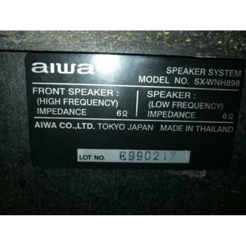 AIWA SX-WNH898 Speakerset