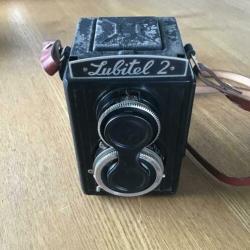 LUBITEL 2 foto camera compleet met tas.