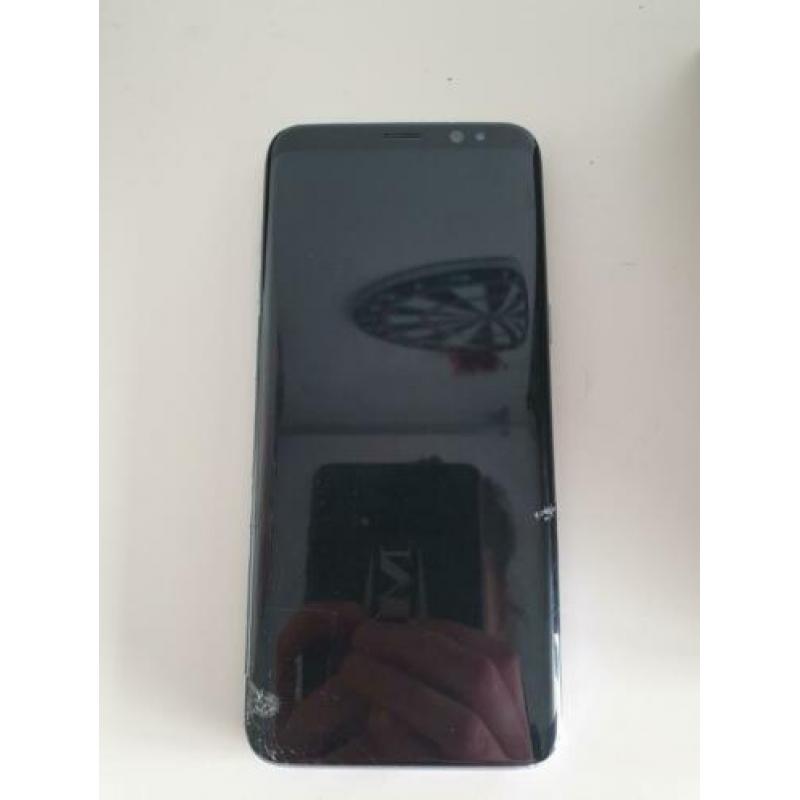 Te koop samsung s8 gebarst scherm