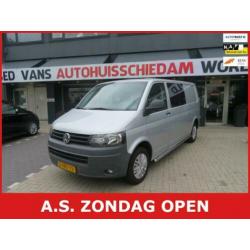 Volkswagen Transporter 2.0 TDI L2H1 DC Trendline 140 PK!