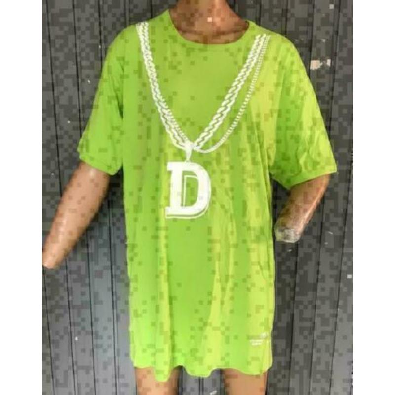 groen reclame shirt even apeldoorn bellen nr 59 rapper