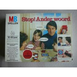 stop! ander woord, spel van MB