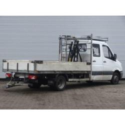 Mercedes-Benz Sprinter 513 CDI DC Open laadbak met kraan