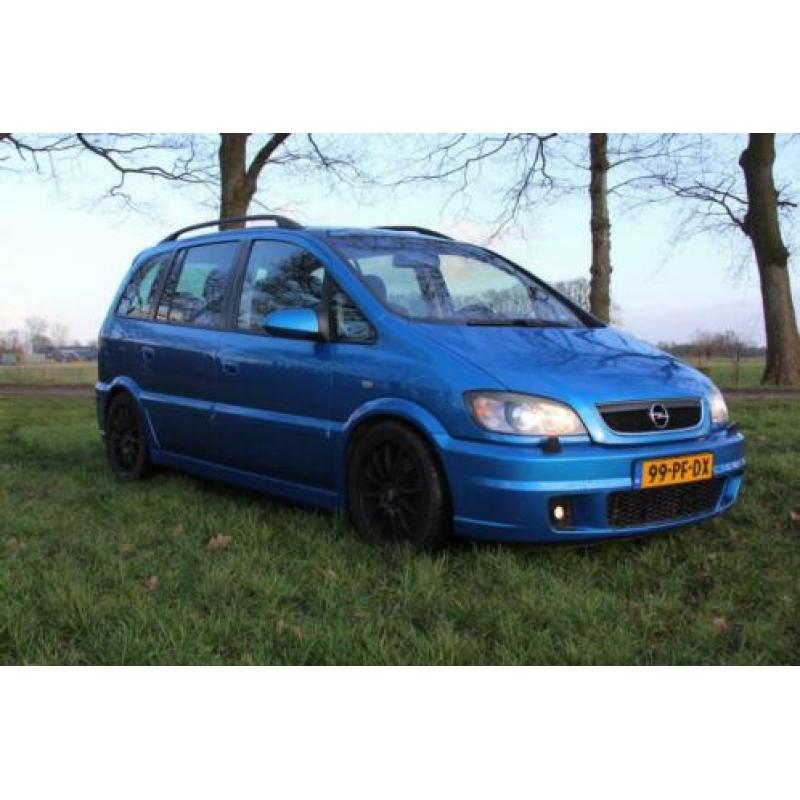 Opel Zafira OPC Uniek! 7-zits 250PK Standkachel Youngtimer