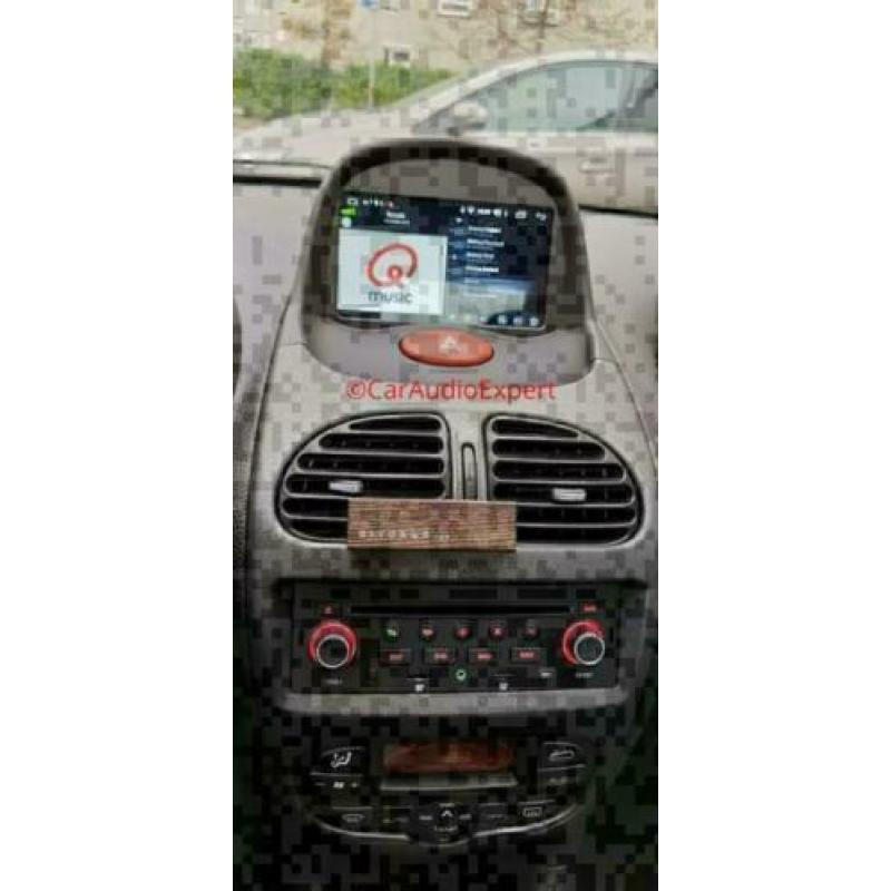 Peugeot 206 radio navigatie android 8.0 wifi dab+ s200 usb