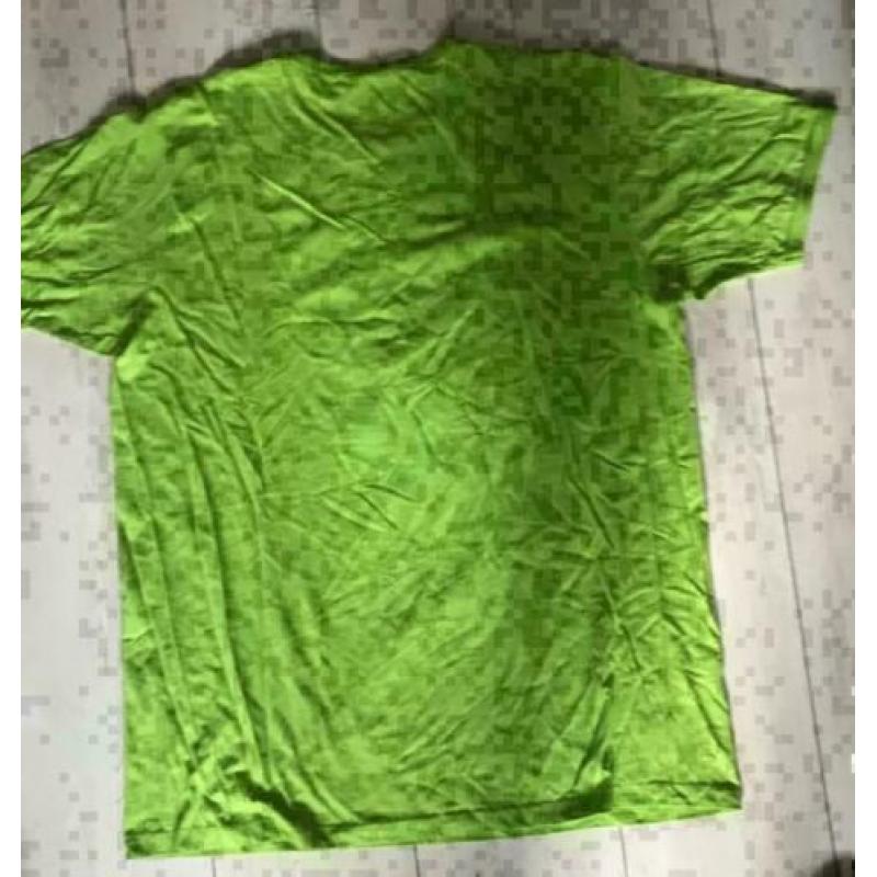 groen reclame shirt even apeldoorn bellen nr 59 rapper