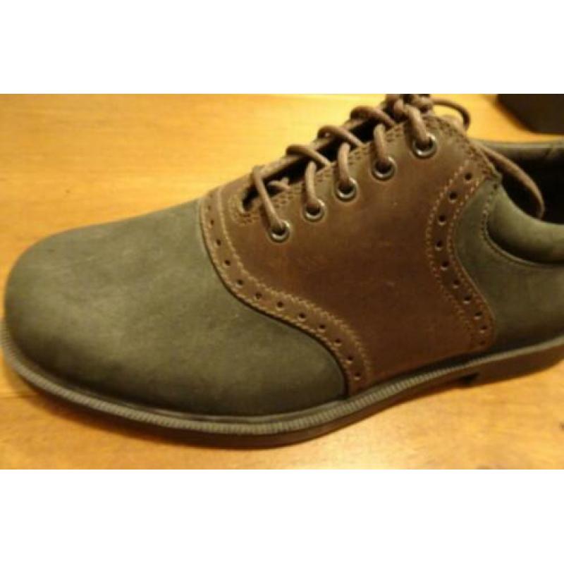 HEREN SCHOENEN Rockport maat 7 W of 40 donkergroen/bruin