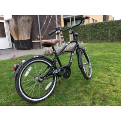 Stoere jongens fiets 20 inch Volare zwart