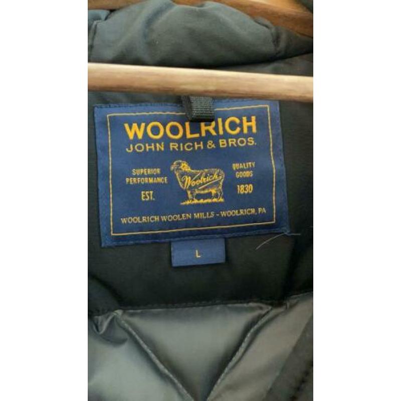 Woolrich parka maat L zwart