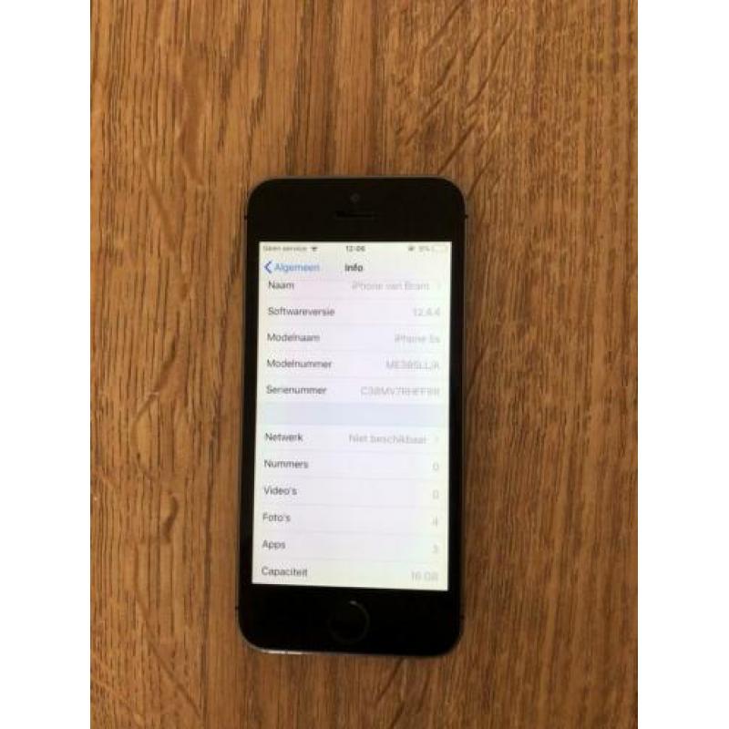 iPhone 5 (grijs)