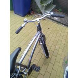 Gazelle jongens fiets 26 inch met terug trap rem en 3 vers.