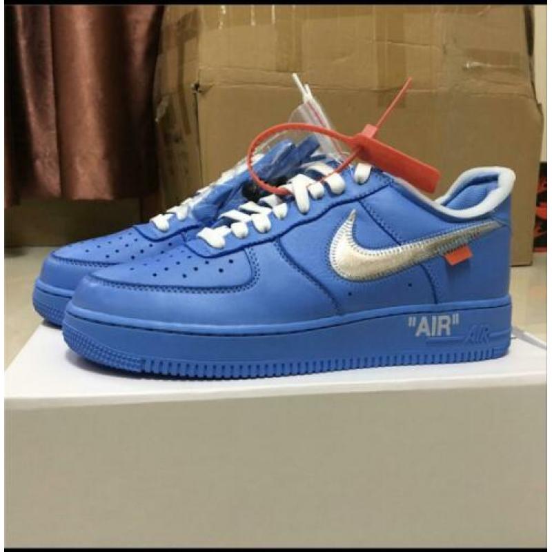 Nike air force 1 x offwhite blue