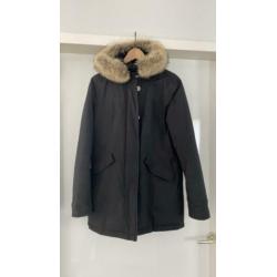 Woolrich parka maat L zwart