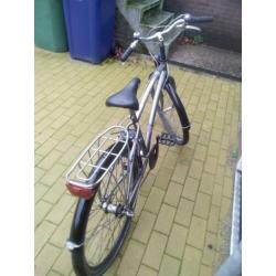 Gazelle jongens fiets 26 inch met terug trap rem en 3 vers.