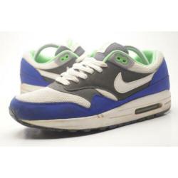 NIKE AIR MAX 1 ESSENTIAL GREY HYPER BLUE QS 2012 eu 42.5 OG