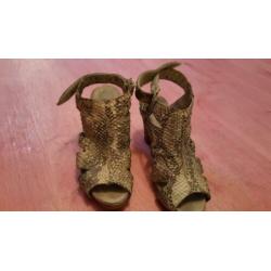 slangenleer sandalen echt leer np.169.95