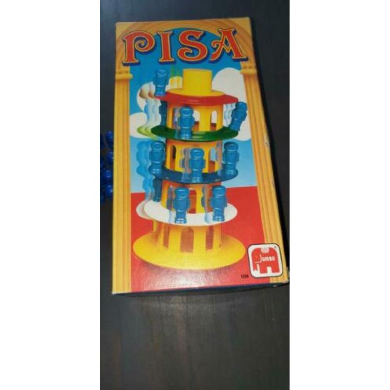 jumbo-spel de toren van Pisa.