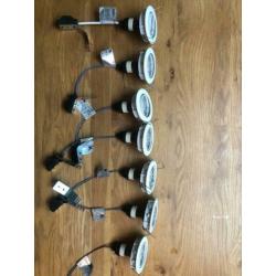 Dimbare led spots van Philips, 9 stuks