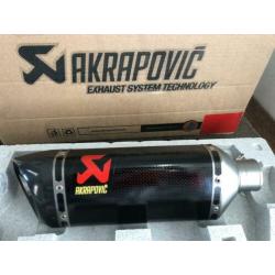 Akrapovic uitlaat KTM 125 390 Duke RC125 RC390 2017-2020