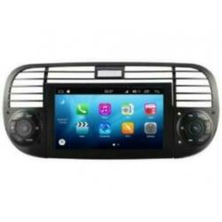 Fiat 500 radio navigatie 2007 dvd carkit android 9 dab+ 32gb