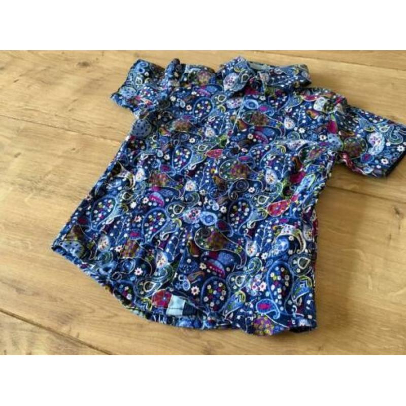 *NIEUW!* Vrolijke blouse met print van British Denim, mt. 68