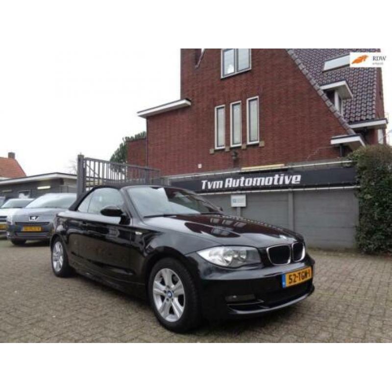 BMW 1-serie Cabrio 118i Facelift Navi Leer 126 DKM NAP