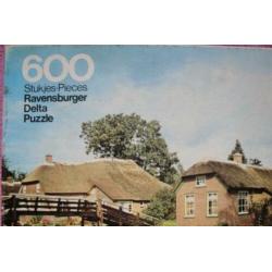 RAVENSBURGER OTTO MAIER DELTA PUZZLE 600stukjes 2.50euro