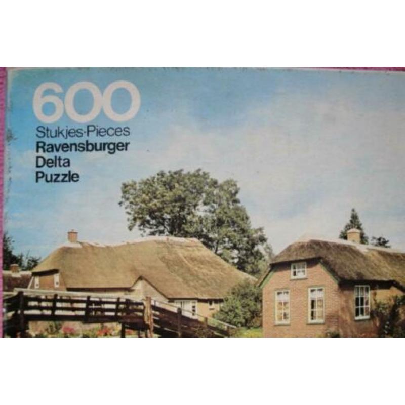 RAVENSBURGER OTTO MAIER DELTA PUZZLE 600stukjes 2.50euro