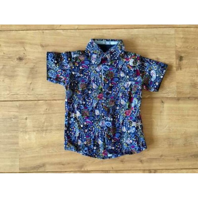 *NIEUW!* Vrolijke blouse met print van British Denim, mt. 68