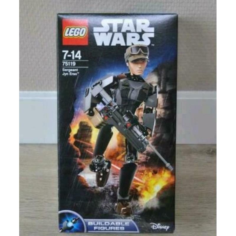 75119 LEGO Star Wars Actiefig. Sergeant Jyn Erso NIEUW