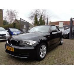 BMW 1-serie Cabrio 118i Facelift Navi Leer 126 DKM NAP