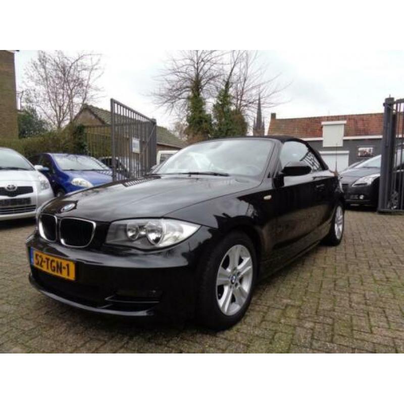 BMW 1-serie Cabrio 118i Facelift Navi Leer 126 DKM NAP