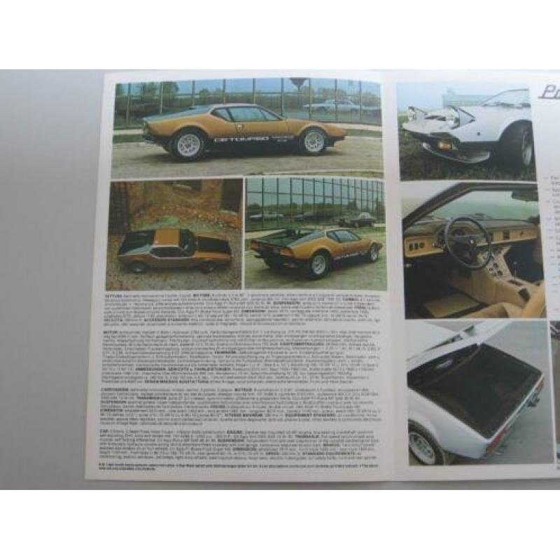 DT 001 De Tomaso Pantera GTS Folder,