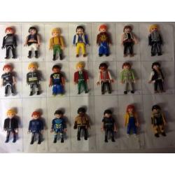 1L: diverse poppetjes van playmobil