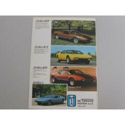 DT 001 De Tomaso Pantera GTS Folder,