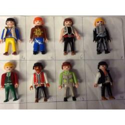 1L: diverse poppetjes van playmobil