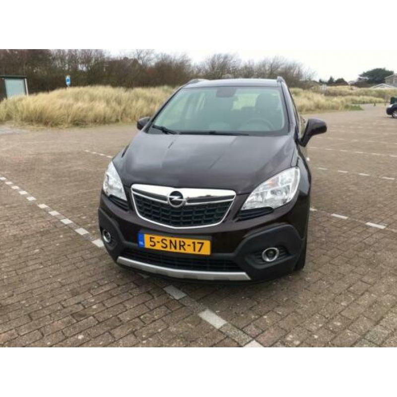 Opel Mokka Cosmo 1.4 Turbo 103KW 4WD 2013 Espresso bruin