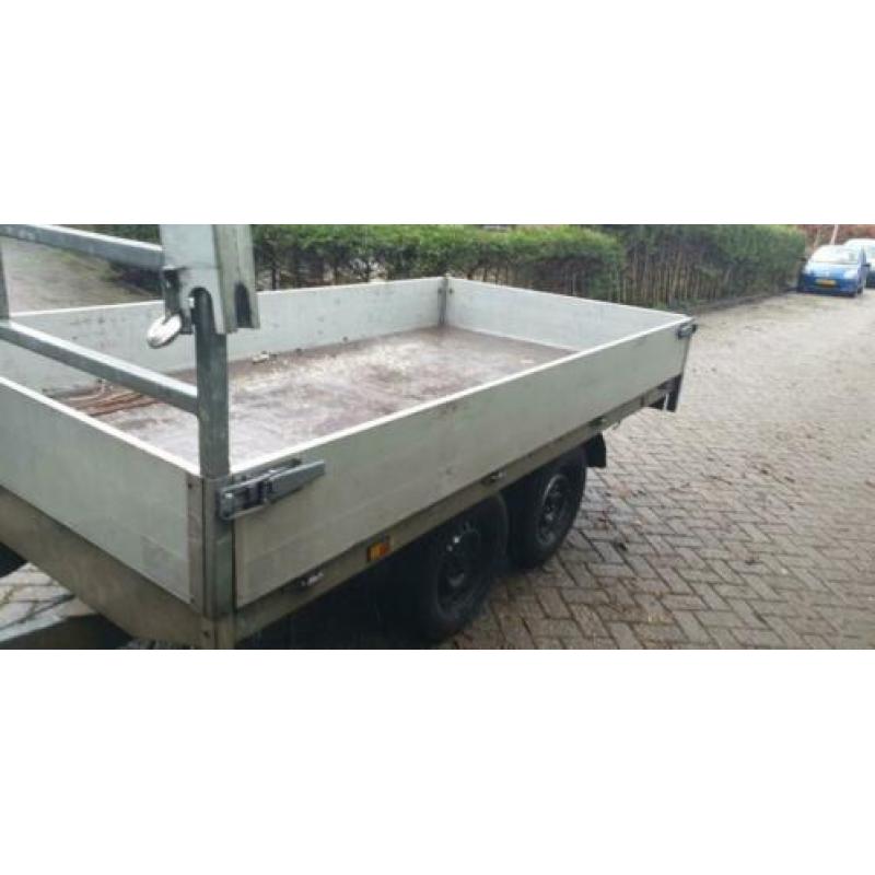 Te koop Hapert tandemasser/plateauwagen