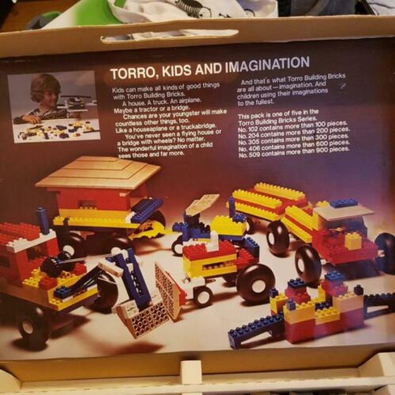 Torro soort Lego jaren 70 in doos