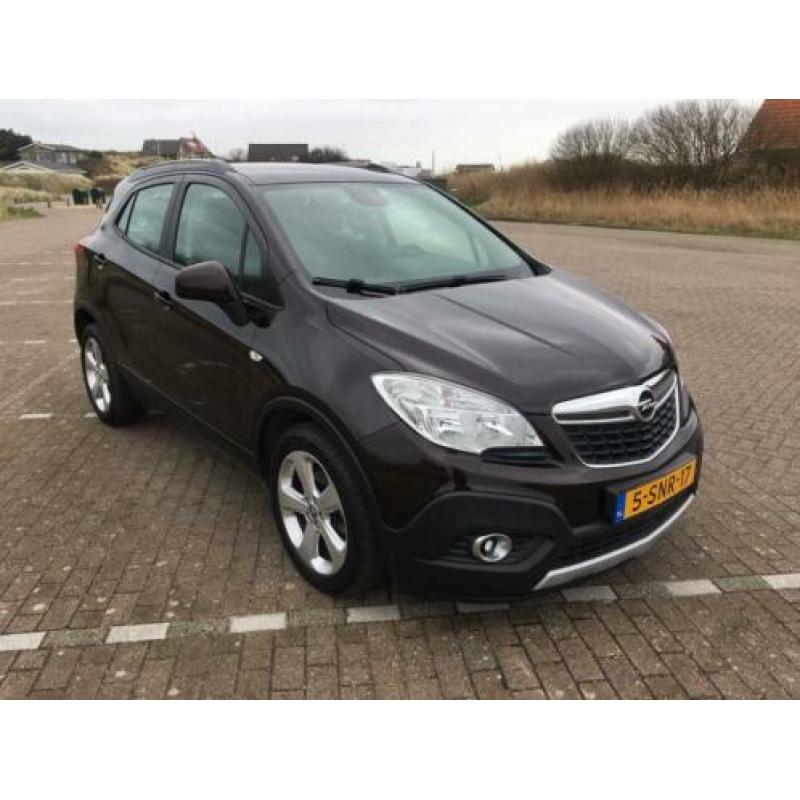 Opel Mokka Cosmo 1.4 Turbo 103KW 4WD 2013 Espresso bruin