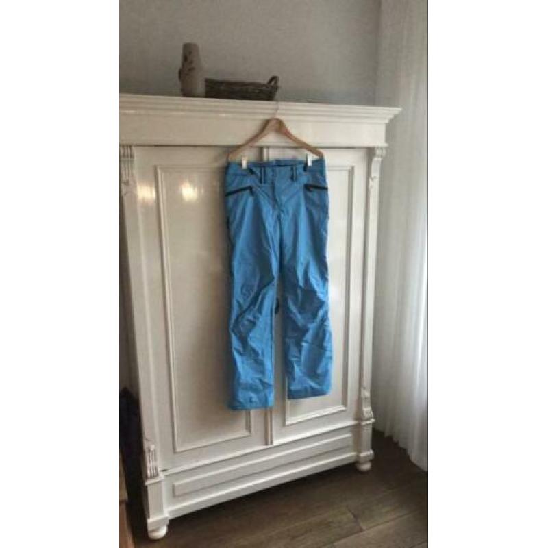 Skibroek ski broek lichtblauw blauw mt 40