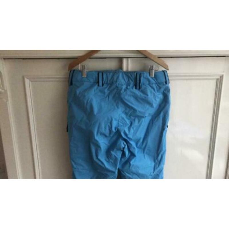 Skibroek ski broek lichtblauw blauw mt 40