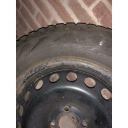 Vredestein banden+velgen 195/65/15R Renault/Citroën/Peugeot.