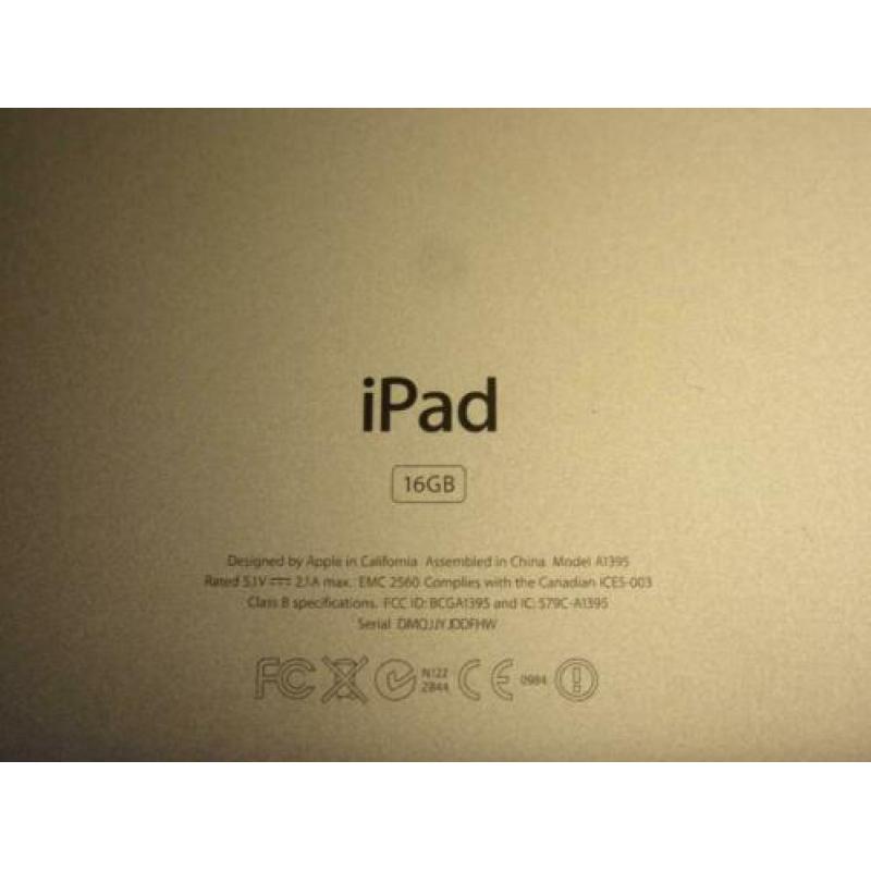 Apple ipad 2 met HDMI adapter