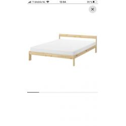 Bed structure + mattress