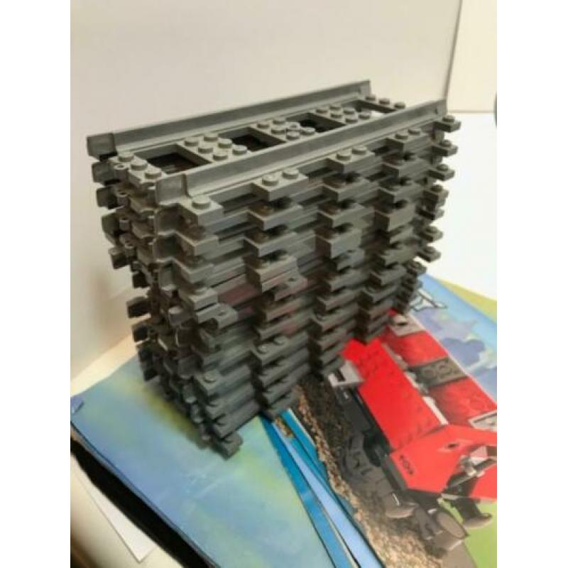 ?? Lego | 7895 | 53401 | Rails | Trein | Spoor | Recht | AQ