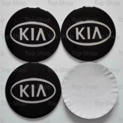 Kia 56mm Naafstickers Voor Naafdoppen Of Naafkappen