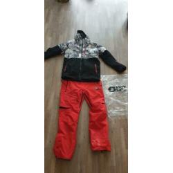 Picture organic clothing, snowboard jas L en broek XL set